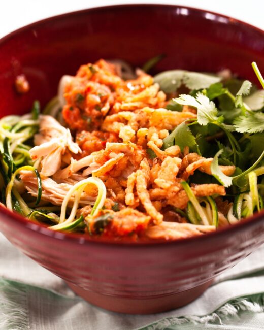 Charred Tomato Salsa Chicken Bowl Recipe