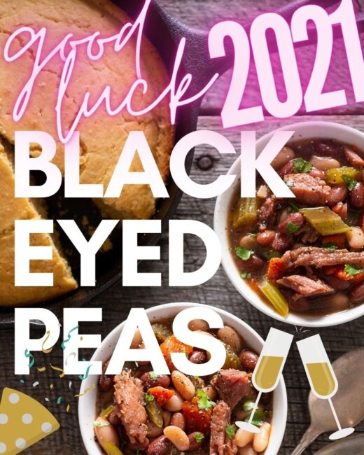 Black Eyed Peas with Ham – good luck for New Year’s!
