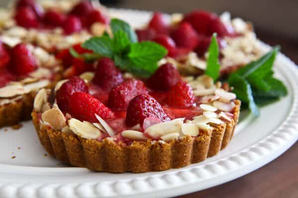 Strawberry Almond Cream Tart Recipe
