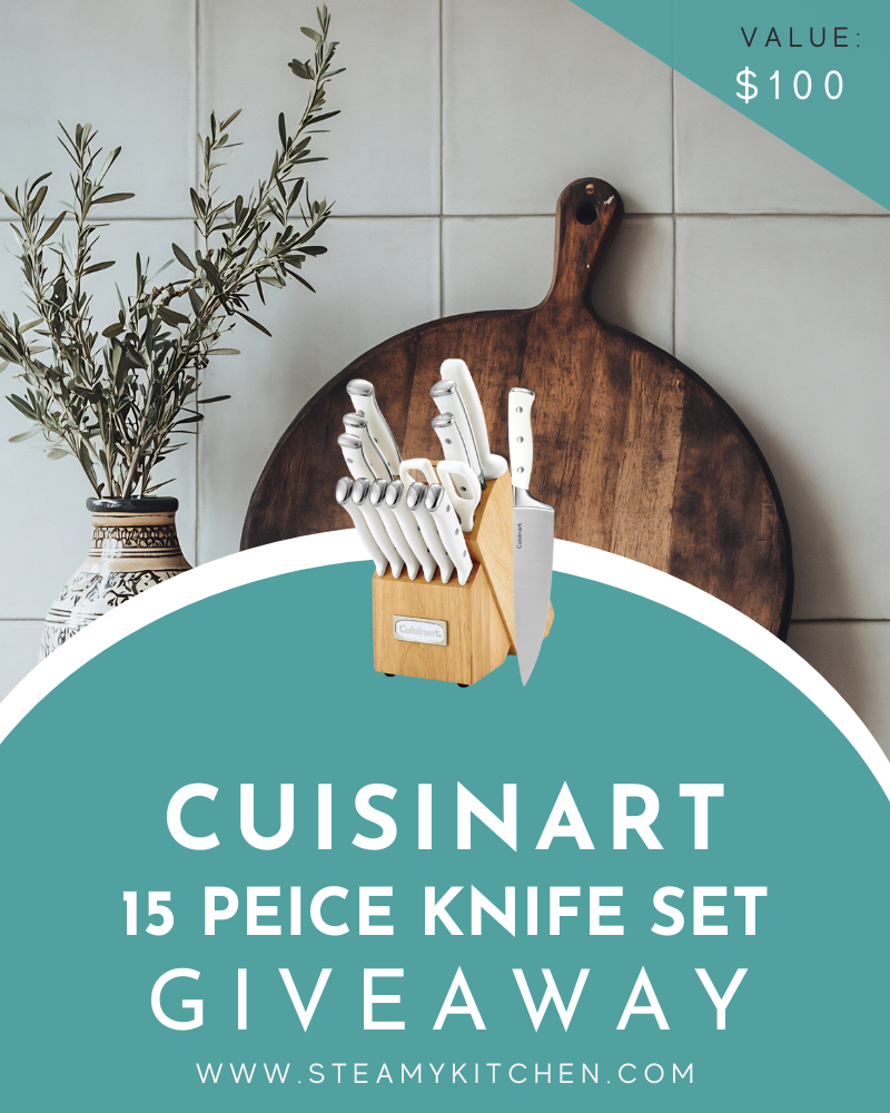 CuisinArt 15 Piece Knife Set GiveawayEnds in 34 days.