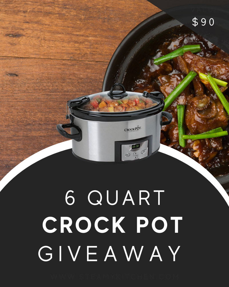 6 Quart Crock Pot Giveaway!Ends in 76 days.